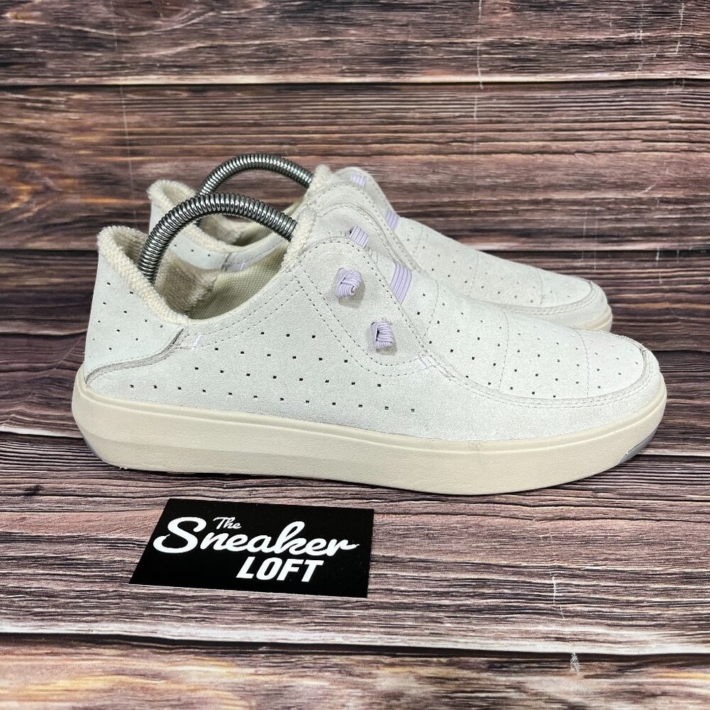 Stio Women's Colter Low Suede White Slip On‎ Shoes